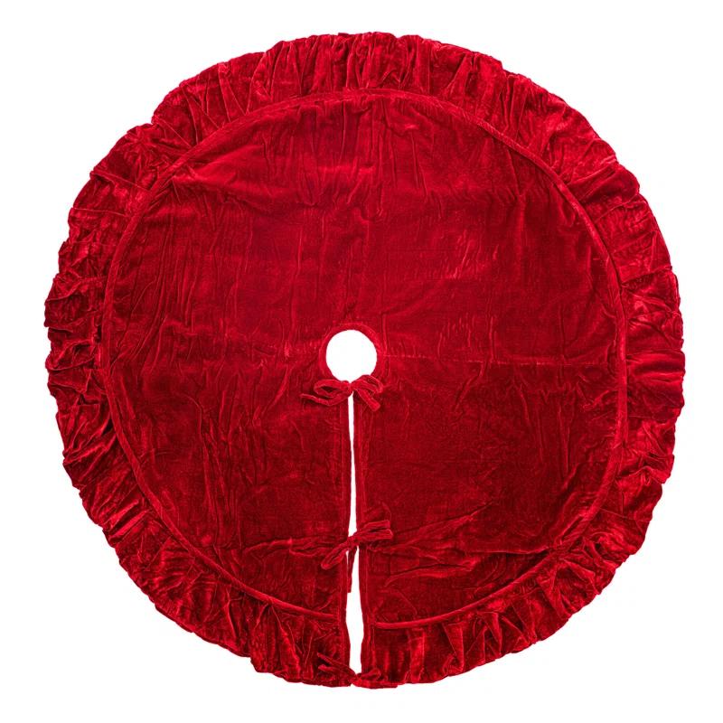 Hubbert Plush Velvet Christmas Textile Collection