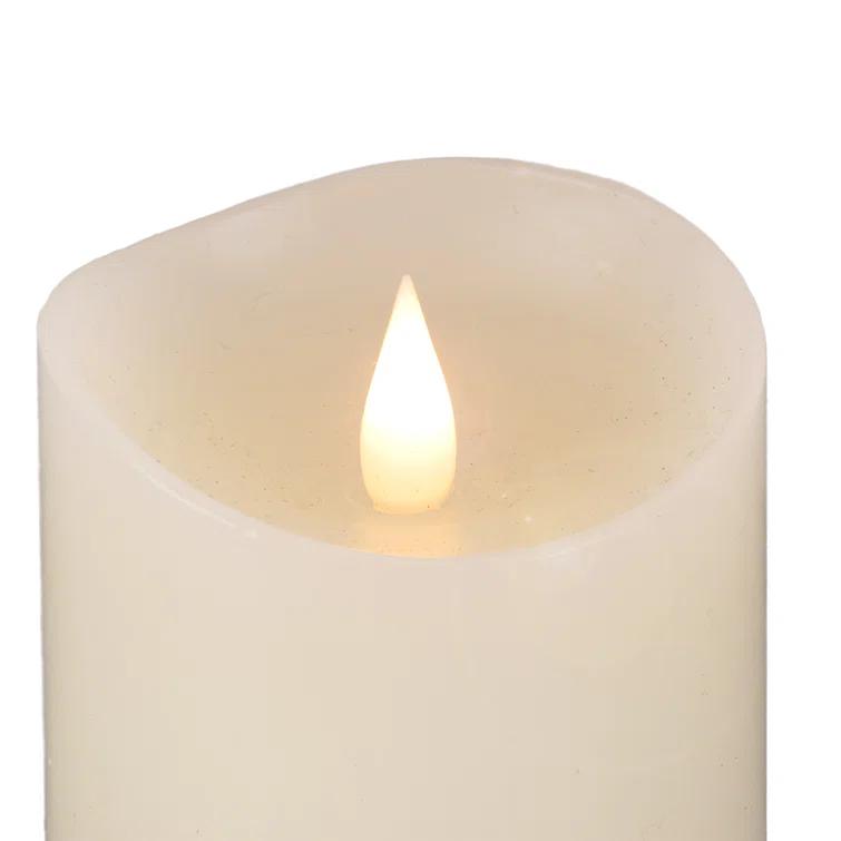 HGTV Home Collection Georgetown Pillar Flameless Candle & Reviews | Wayfair