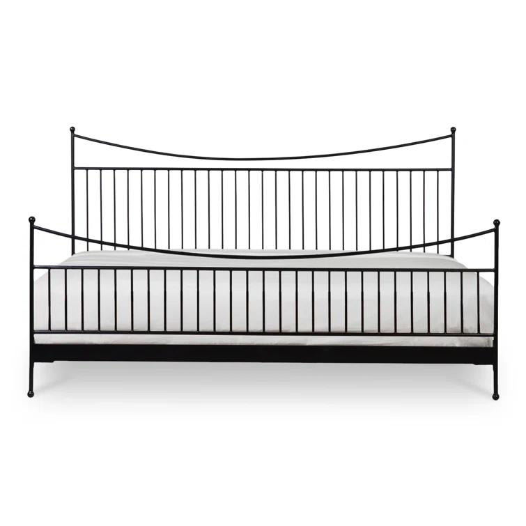 Sylvie Platform Bed - Black / King