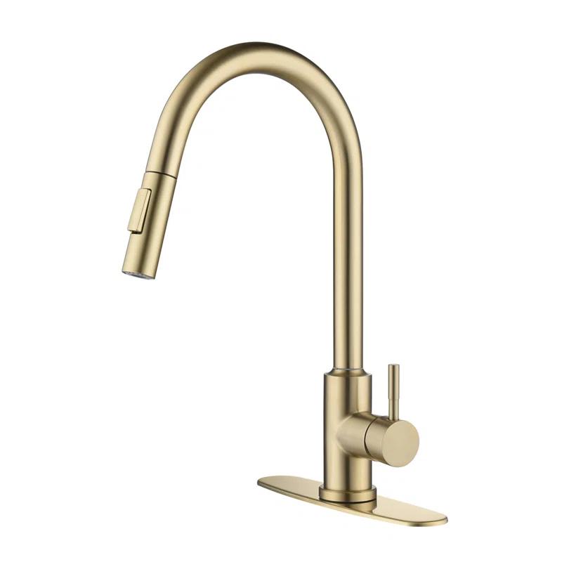 Touch Kitchen Faucet With Pull Down Sprayer