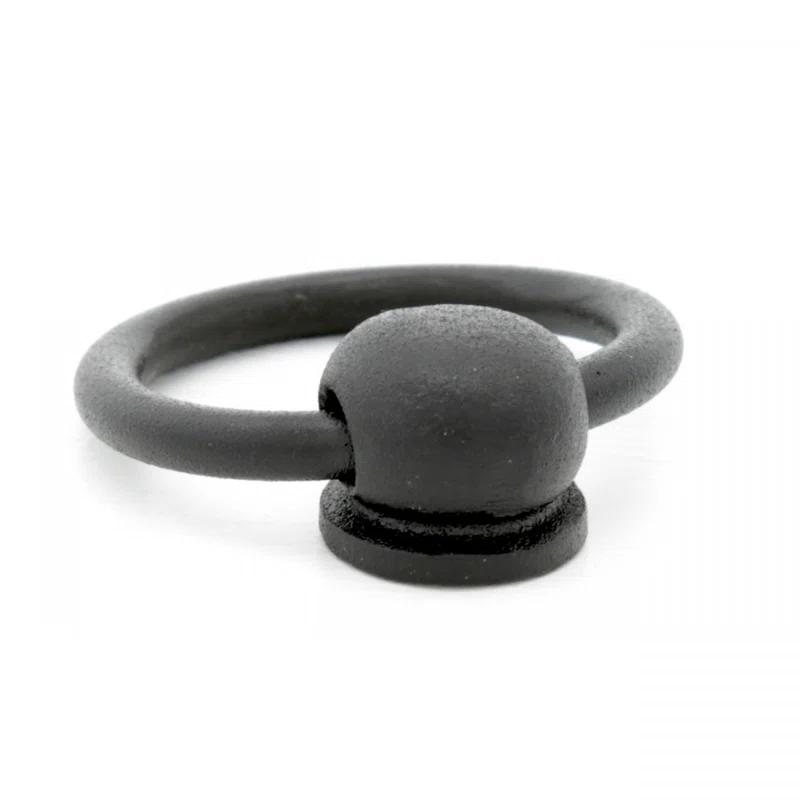 The Renovators Supply Inc. Wrought Iron Ring Pull Multipack (Set of 4)