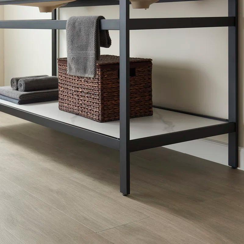 Vinnova 60'' Single Bathroom Vanity with Stone Top
