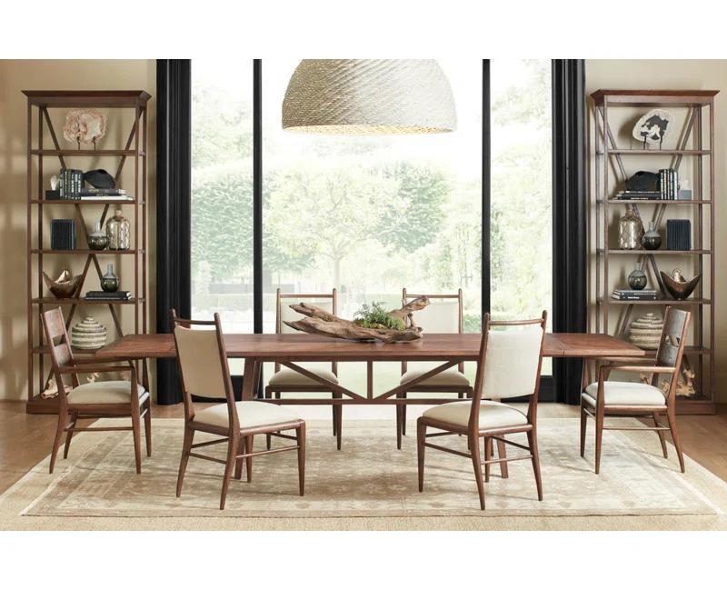 Nova Extendable Oak Solid Wood Base Dining Table