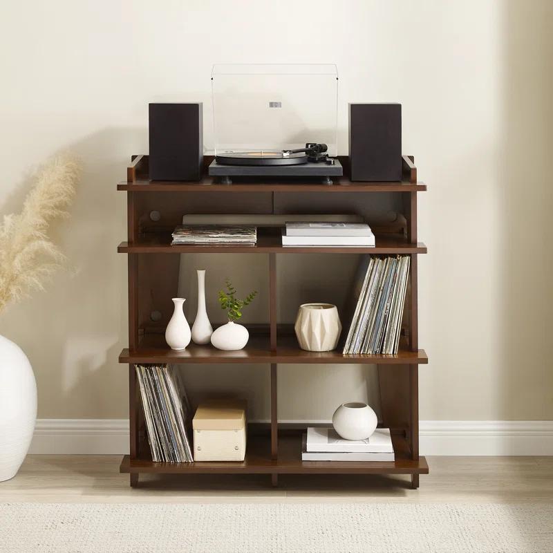 Crosley Electronics Soho 41.5'' H Media Shelves
