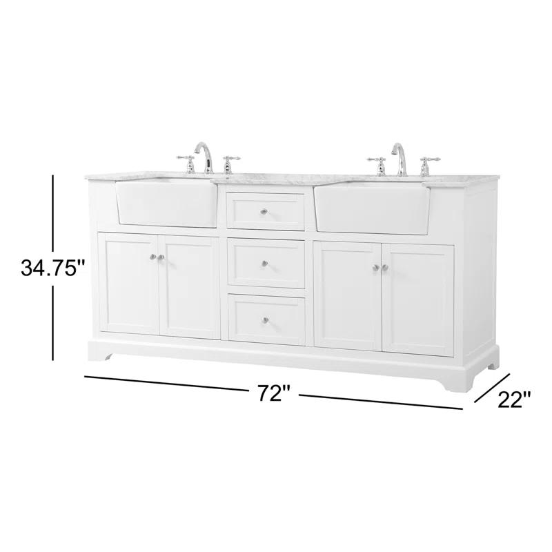 Annelie 60-72" Double Sink Vanity