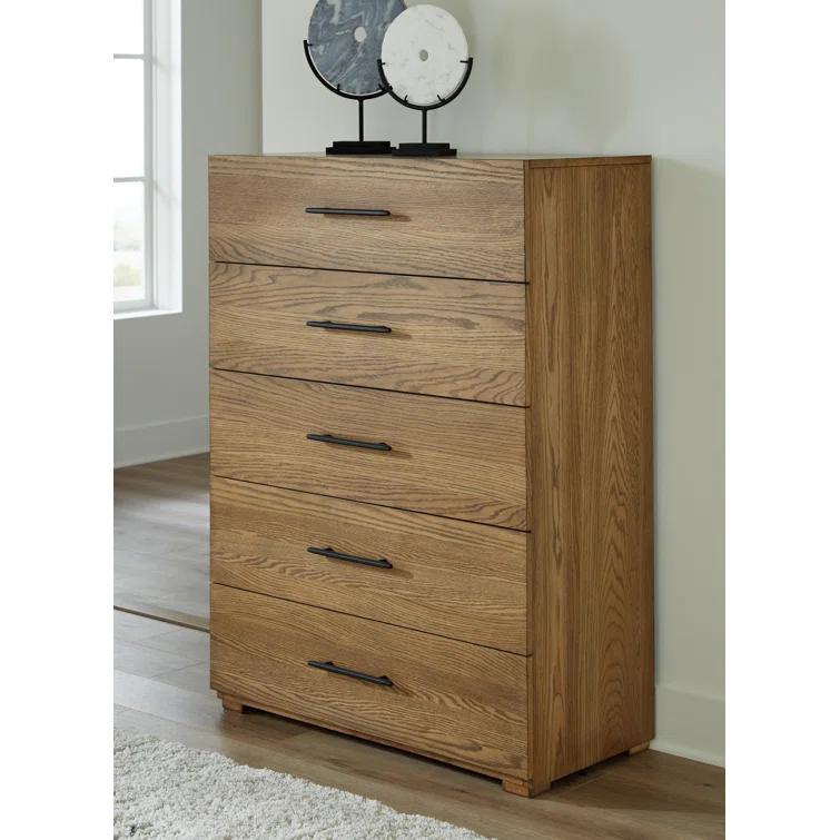 Loon Peak® Kalun 38'' W 5 - Drawer Dresser