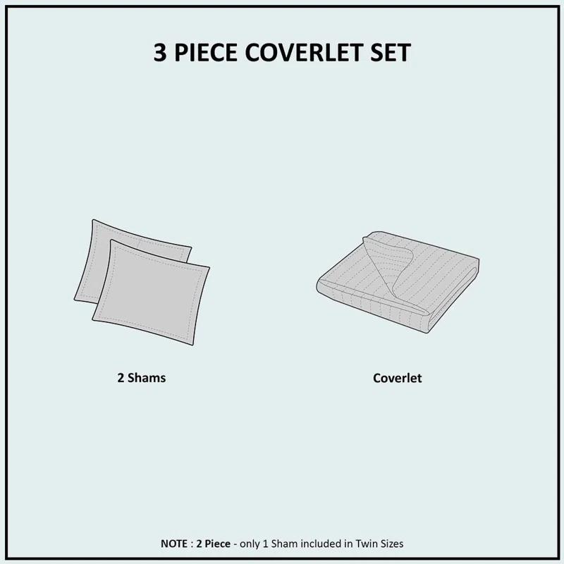 Madison Park Tuscany Scalloped Edge Quilt Set