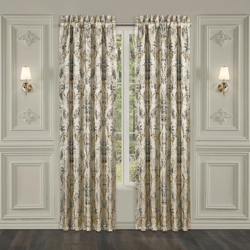 Five Queens Court Jillian Curtain Panel Pair
