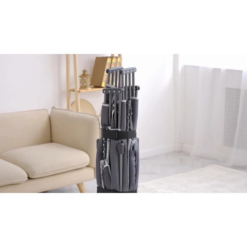 Yobear Foldable Baby Playpen, Yobear Playpen For Babies And Toddlers With 50 Pcs Ocean Balls & 2 Handles, Indoor & Outdoor Kids Safety Play Pen Area, Portable Travel Play Yard