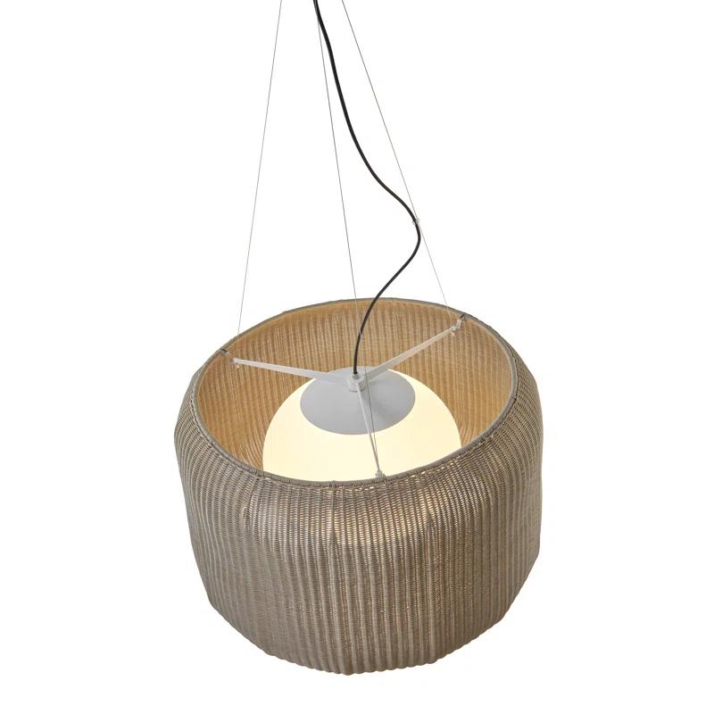 Bover Fora 1 - Light Shaded Drum Pendant