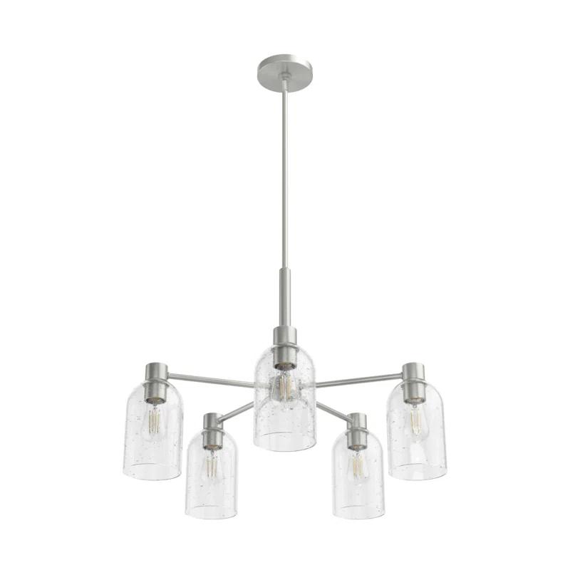 Hunter Fan Lochemeade 5 - Light Unique / Statemen Cylinder Chandelier