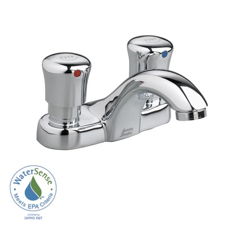 American Standard 1340225.002 Metering Centerset Bathroom Faucet