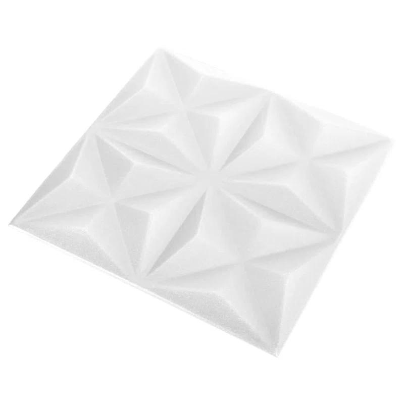 VidaXL 19.7" x 19.7" 3D Wall Panels (12 pack) (Set of 12)