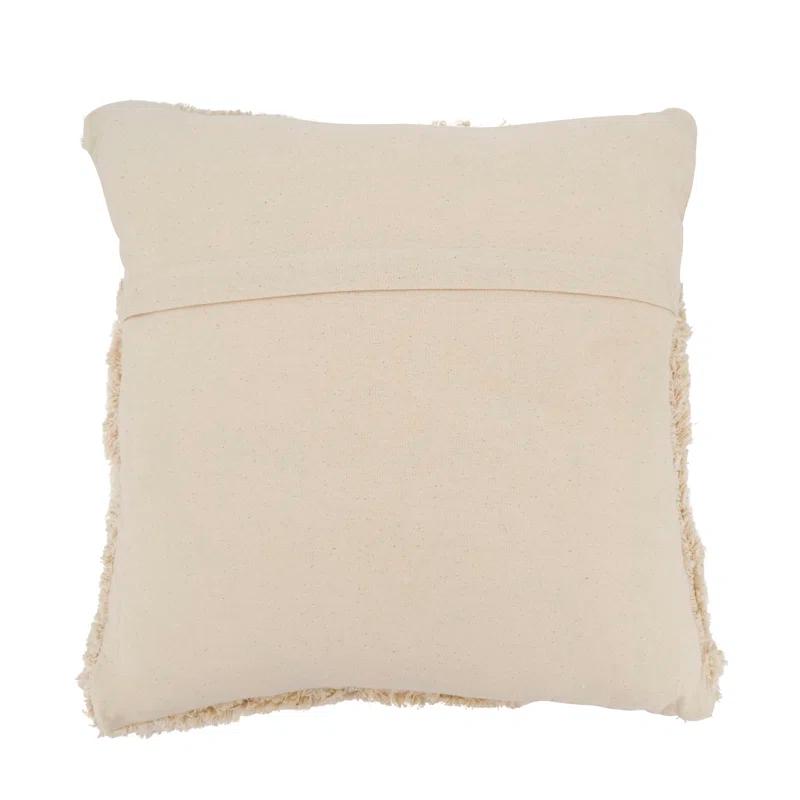 Saro Adelaide Collection Cotton Throw Pillow