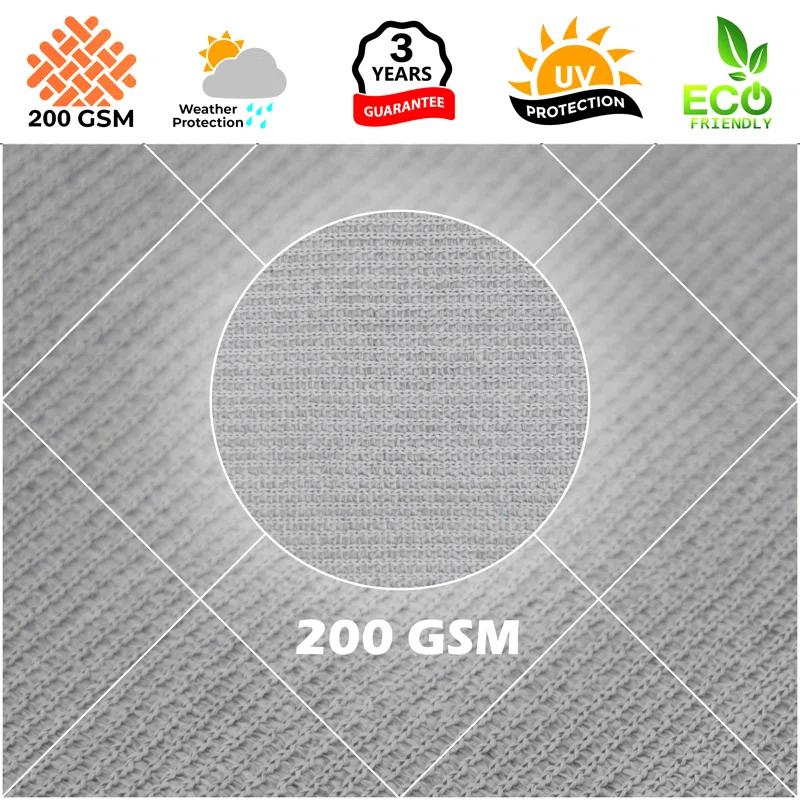 Royal Shade Royal Shade Rectangle Shade Sail With Hardware Kit