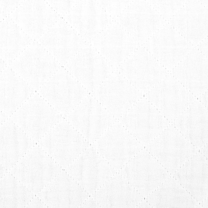 babyletto Plain White Quilted Muslin Changing Pad Cover