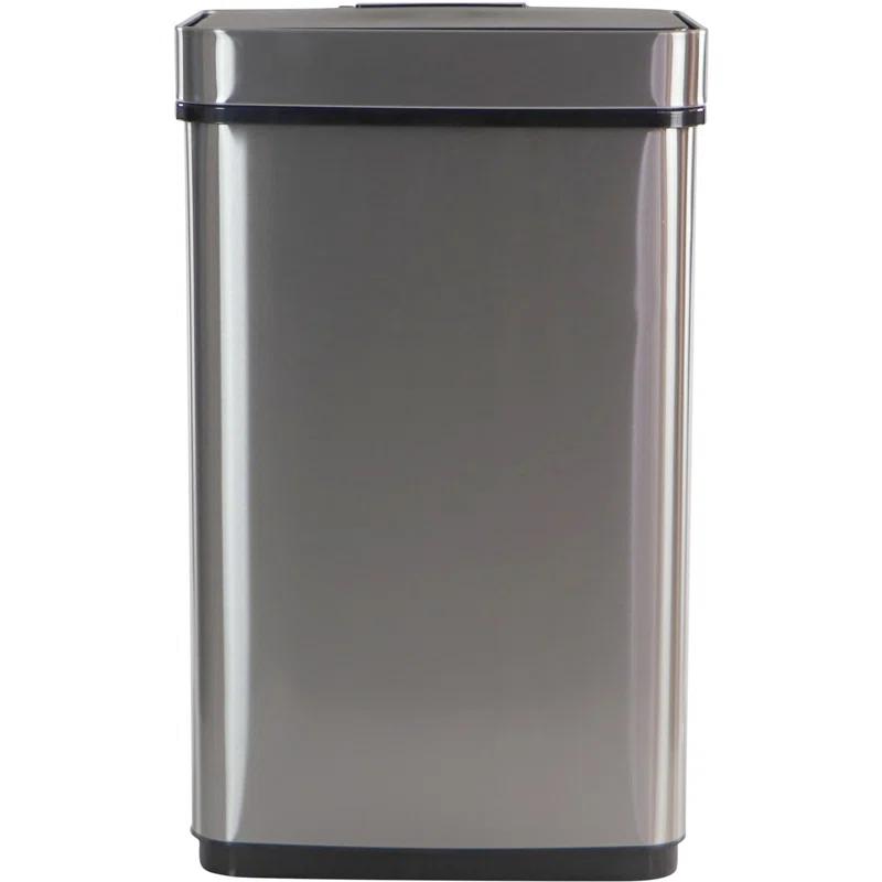 Hanover Plastic Motion Sensor Kitchen Trash Can - 16 Gallons