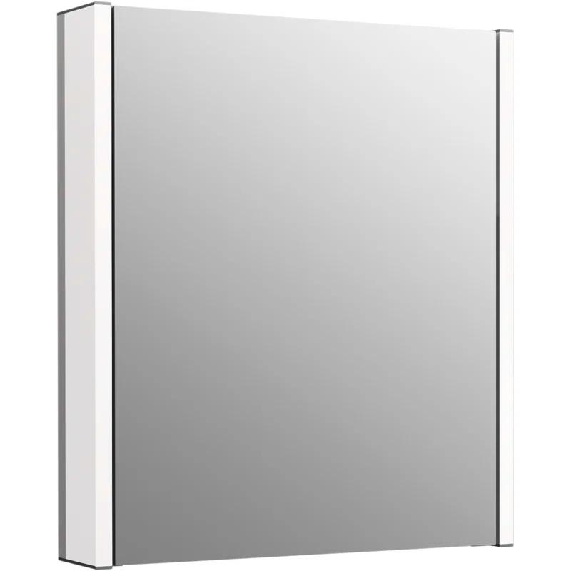 Kohler K-81145-SLE-DA1 Maxstow Surface Mount Frameless Medicine Cabinet with LED Lighting