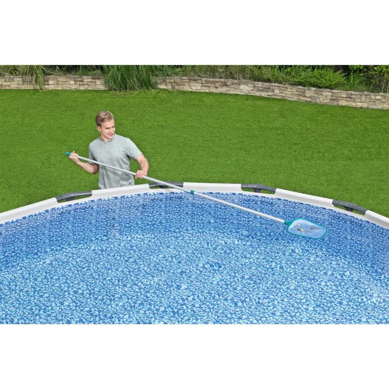 Bestway Bestway Flowclear AquaClean 110 Inch Pool Vacuum for 20 Feet Above Ground Pools