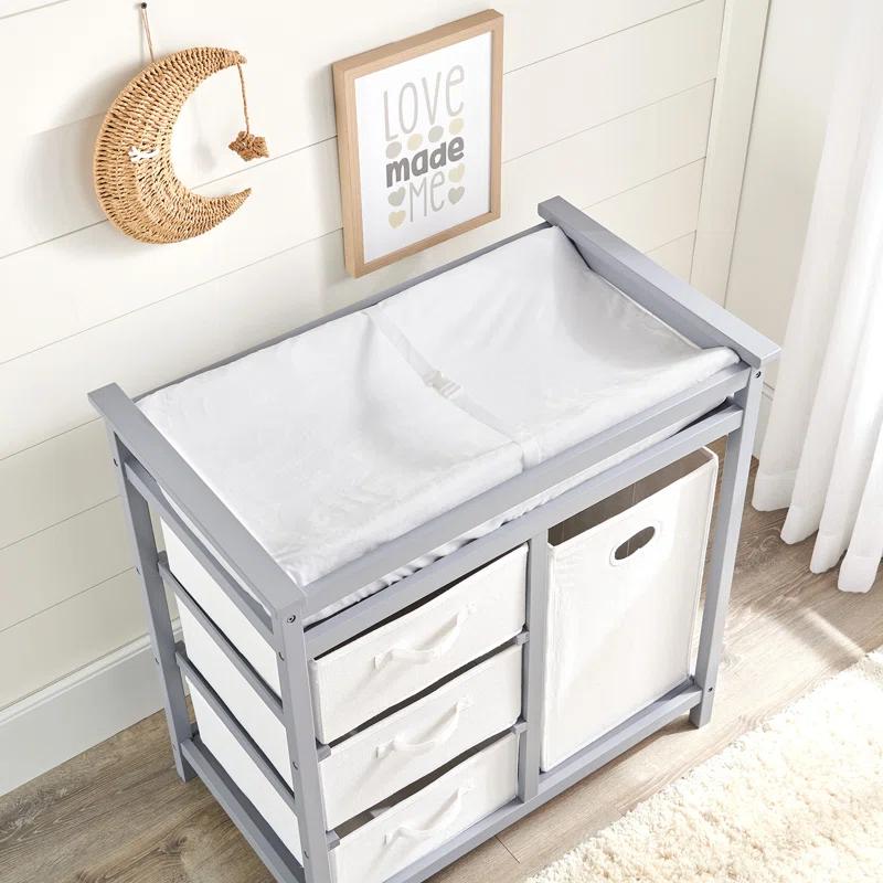 Contoured Changing Pad With Removable Cover  -  32" L x 16" W