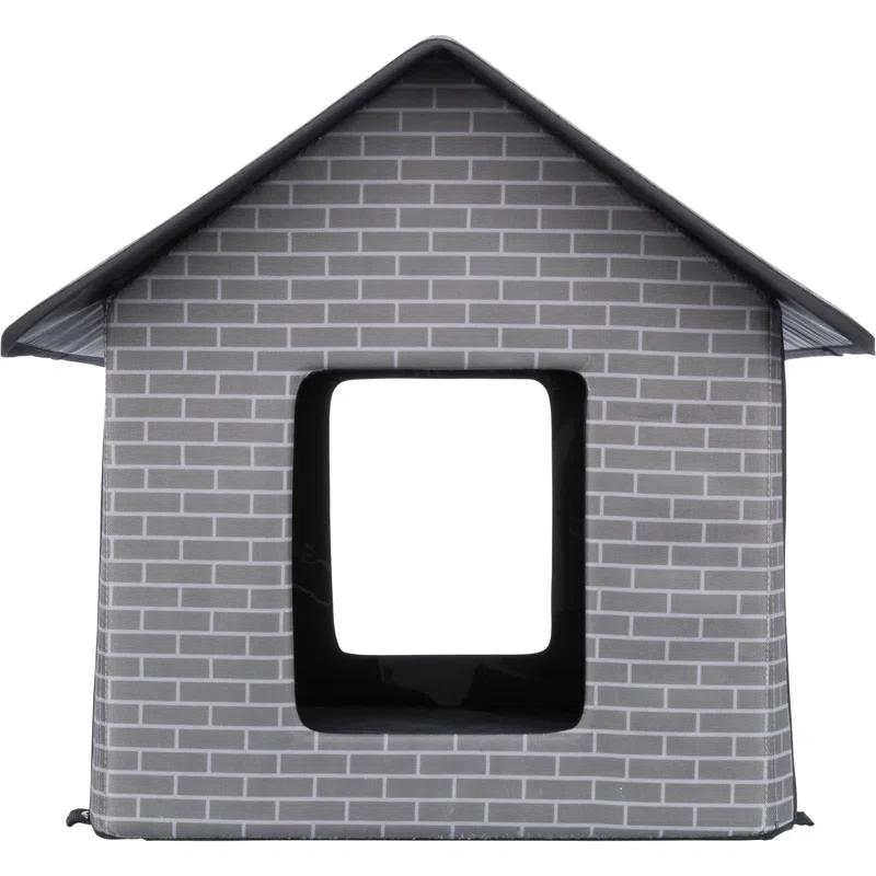 TRIXIE TRIXIE Insulated Outdoor Pet House, Waterproof Material, For Small Dogs and Cats, Feral Cats