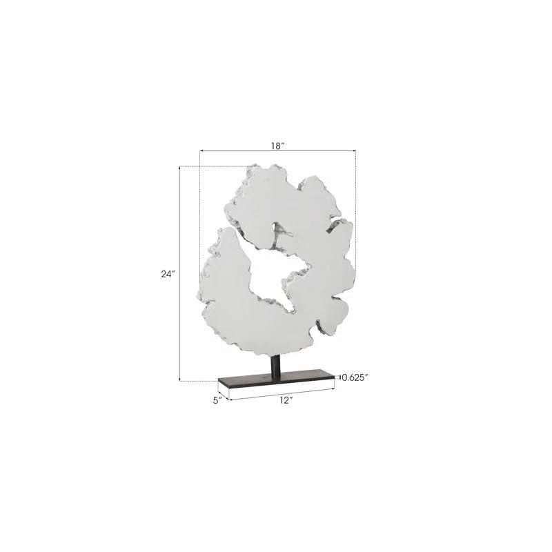 Phillips Collection Lava Slice on Stand Sculpture