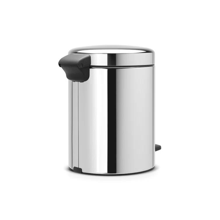 Brabantia NewIcon Step On Trash Can, 1.3 Gallon (5 Liter)