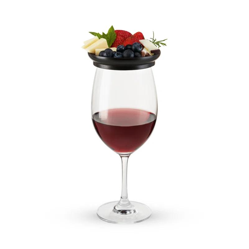 Twine Wine Glass Topper Appetizer Plates | Wayfair