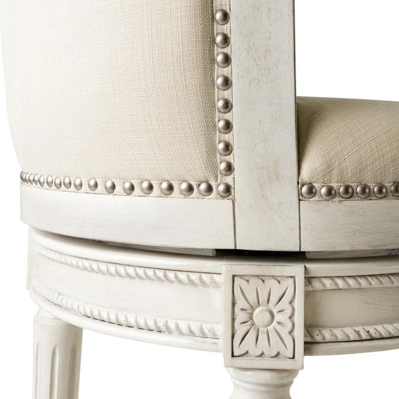 Maven Lane Maven Lane Pullman Stool with Fabric Upholstery