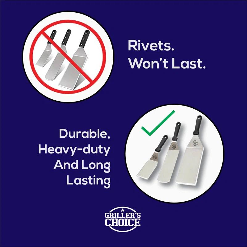 Grillers Choice Stainless Steel Dishwasher Safe Grill Griddle