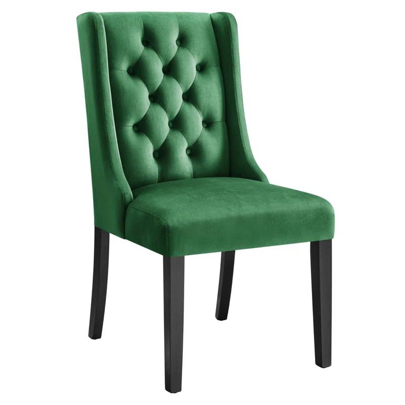 Modway Modway Baronet Performance Velvet Dining Chairs - Set of 2