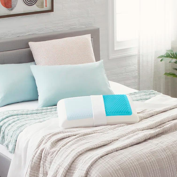 Comfort Revolution Originals Gel Memory Foam Firm Pillow