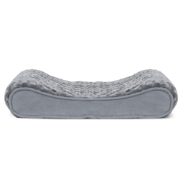 FurHaven Ultra Plush Luxe Lounger Orthopedic Foam Contour Dog Bed
