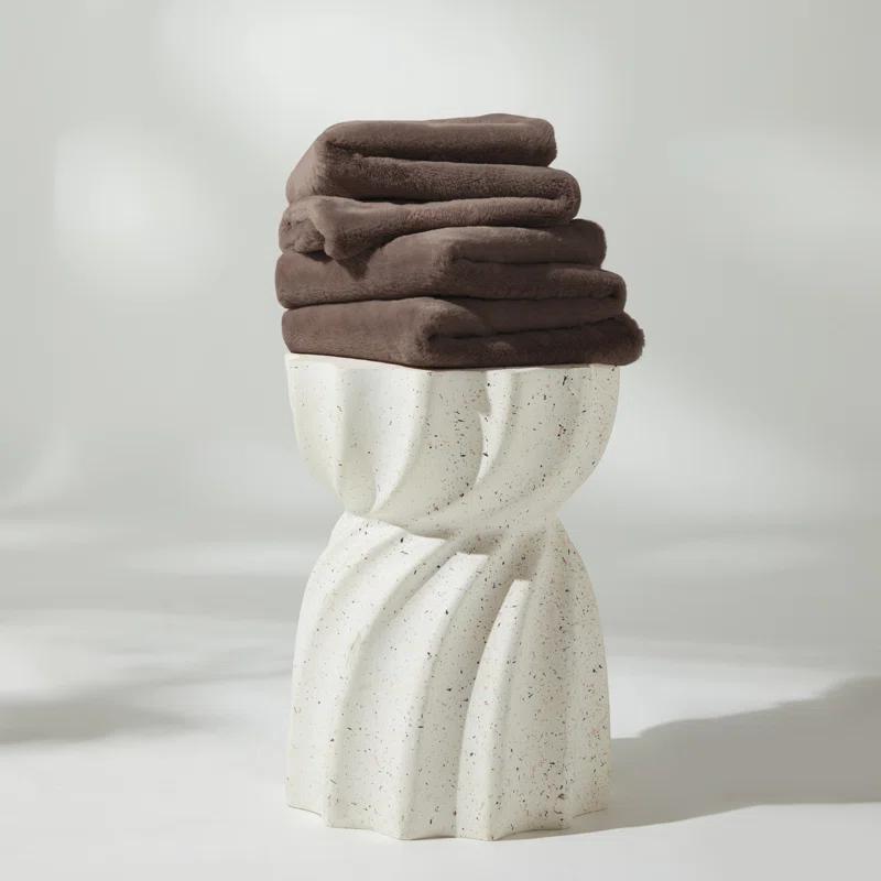 Allisandro Double-Sided Soft and Luxurious Faux Fur Throw Blanket