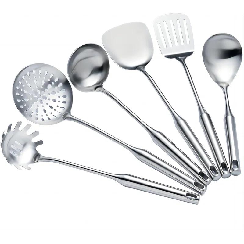 JADOOG JADOOG 6 Piece Stainless Steel Cooking Utensil Set