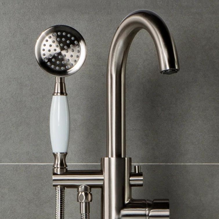 47.25" W x 35.4" D Solid Surface Rectangular Shower Base, Non-Slip, Low-Profile, Curbless, Wheelchair Accessible