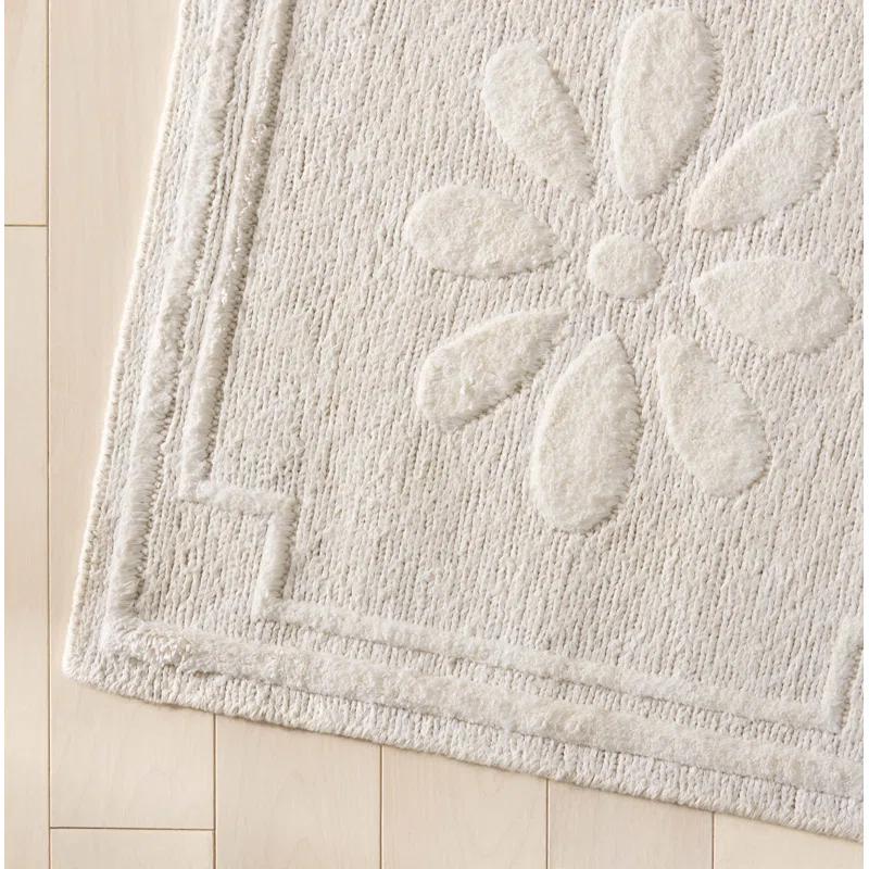 Martha Stewart Rugs Martha Stewart Hand Knotted Linen Floral Rug