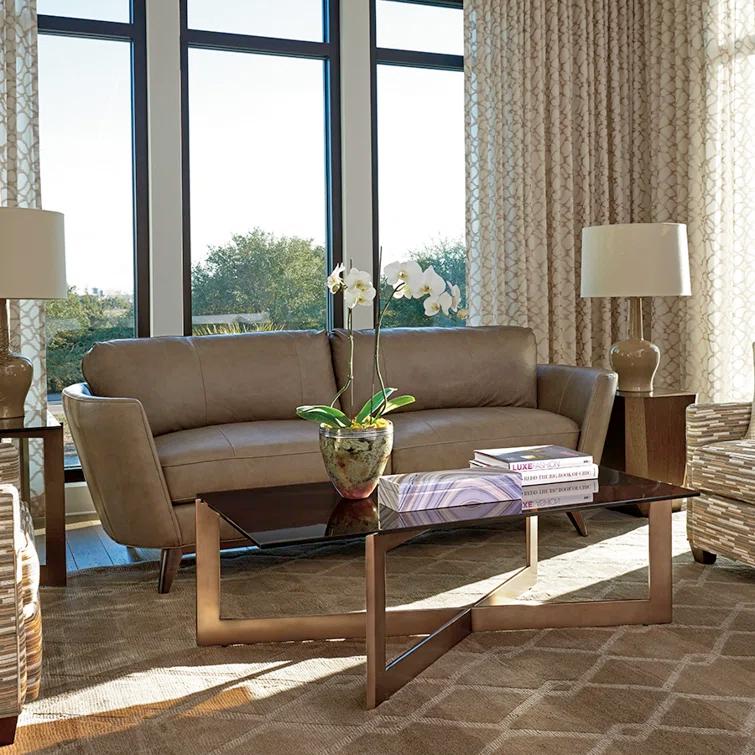 Lexington Kahn Leather Sofa