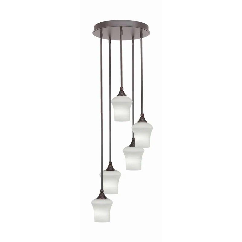 Red Barrel Studio® Empire 5-Light Cluster Pendalier
