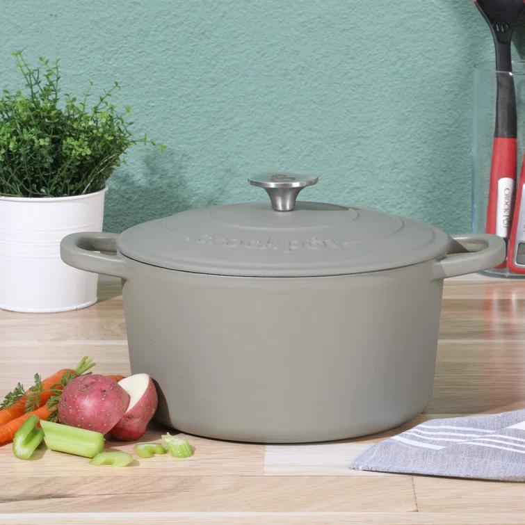 Crock-pot Crock-Pot Artisan Non-Stick Cast Iron Round Dutch Oven