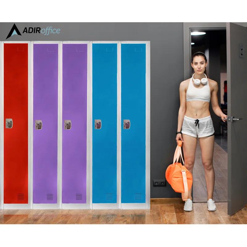 12'' Wide Steel 1-Tier School and Gym Locker