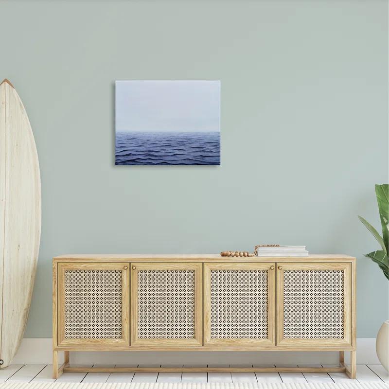 " Vast Ocean Horizon Soothing Blue Water Waves " by Michael Willett