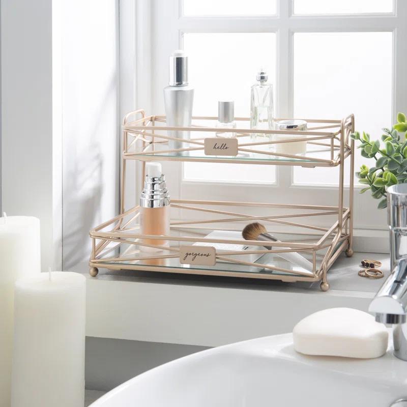 Mercer41 Mui 2 Compartment Makeup Organizer