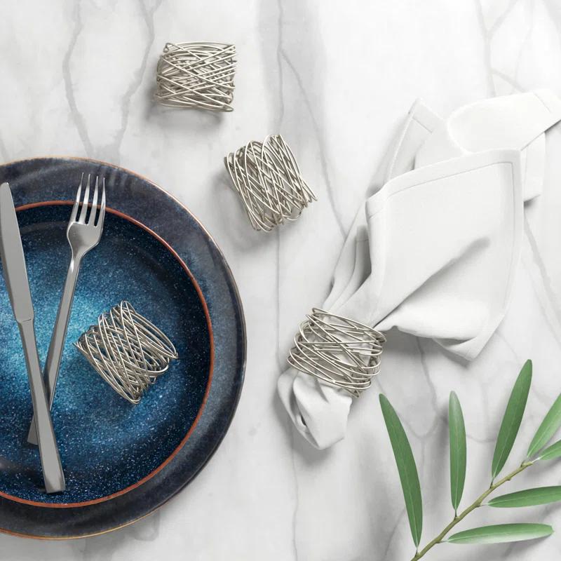 Wade Logan® Metal Napkin Ring (Set of 4)
