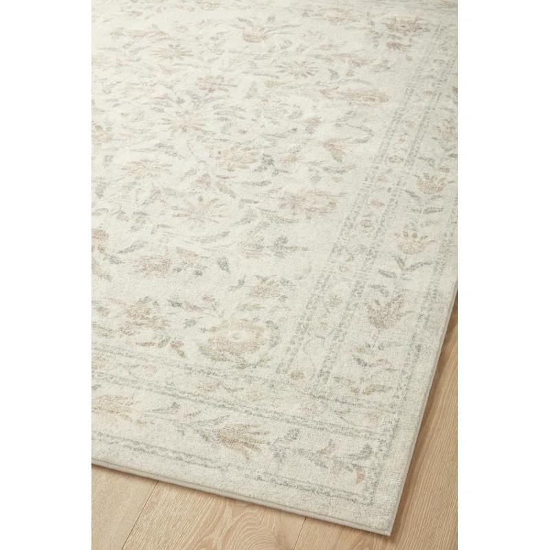 Rifle Paper Co. x Loloi Rifle Paper Co. x Loloi Courtyard Yellow / Multi Area Rug feat. CloudPile