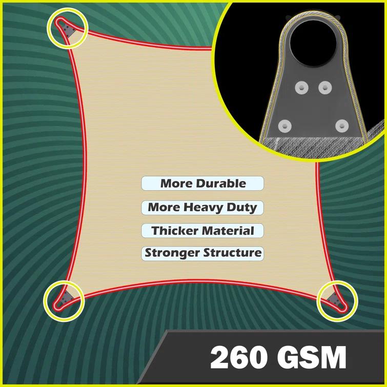 Royal Shade Royal Shade Super Ring Rectangle Shade Sail