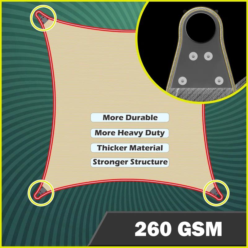 Royal Shade Royal Shade Super Ring Rectangle Shade Sail