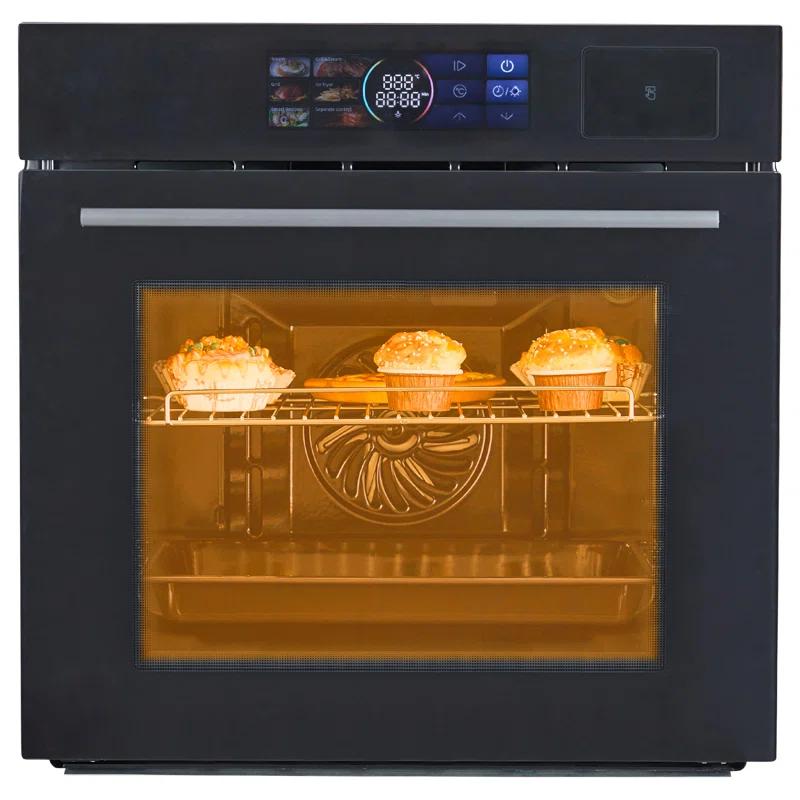 Yesurprise PHO_11E88JQW-SXL Yesurprise 2.5 Cubic Feet Electric Convection Oven with Soft Close Door