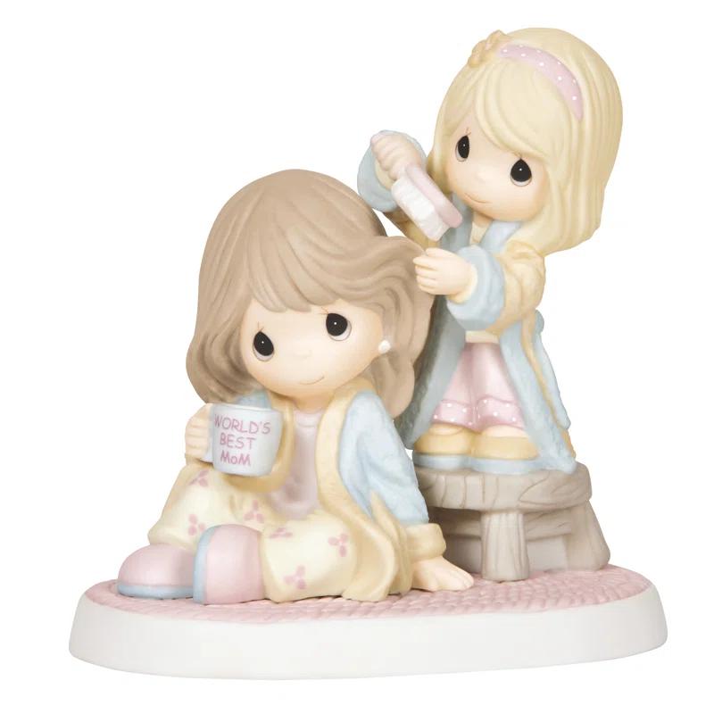 Precious Moments Precious Moments I Cherish Our Time Together Mother/Daughter Figurine