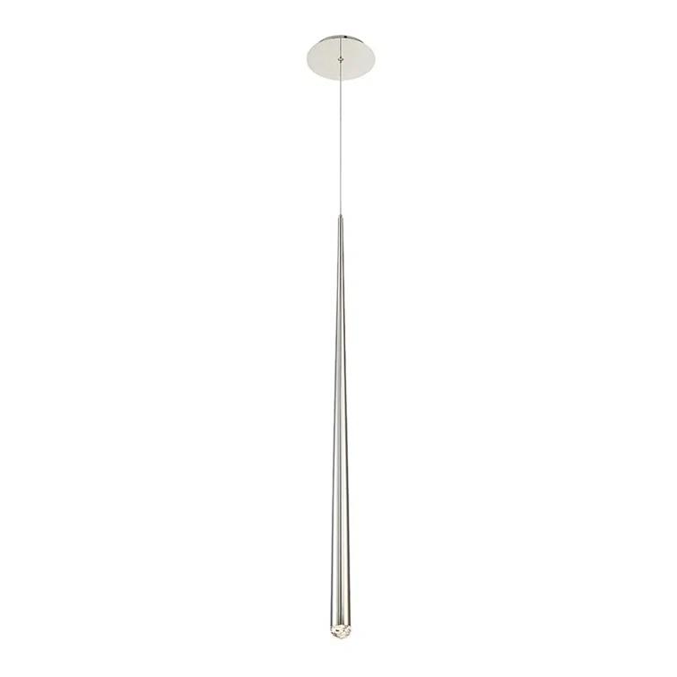 Modern Forms Cascade Dimmable LED Pendant with Clear Crystal Shade